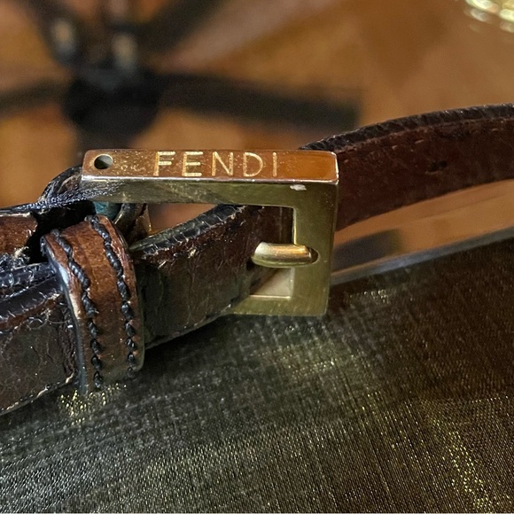 Fendi mezzaluna hobo bag with COA - Picture 15 of 16